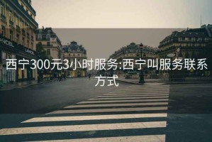 西宁300元3小时服务:西宁叫服务联系方式