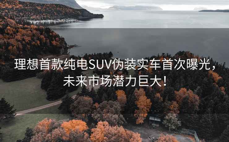 理想首款纯电SUV伪装实车首次曝光，未来市场潜力巨大！