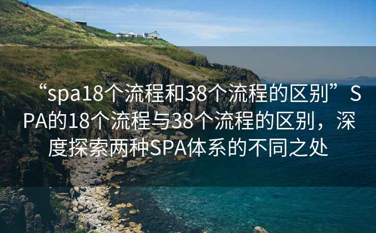 “spa18个流程和38个流程的区别”SPA的18个流程与38个流程的区别，深度探索两种SPA体系的不同之处